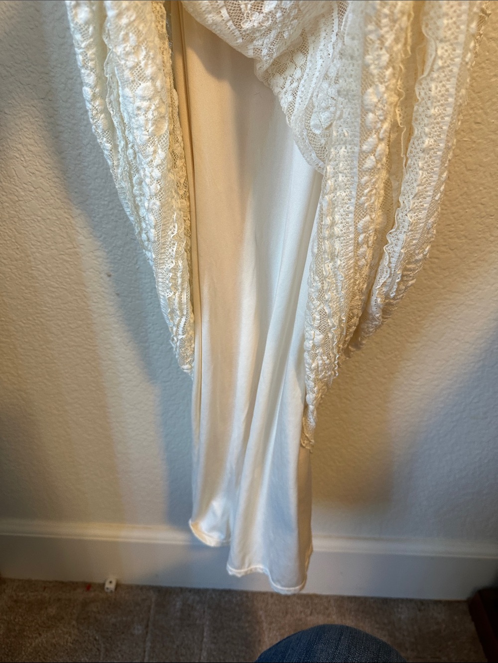 Max Edition Cream Crochet Maxi Dress - Picture 5 of 5